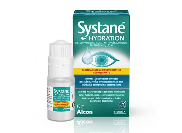 Akių lašai Systane Hydration MDPF 10 ml