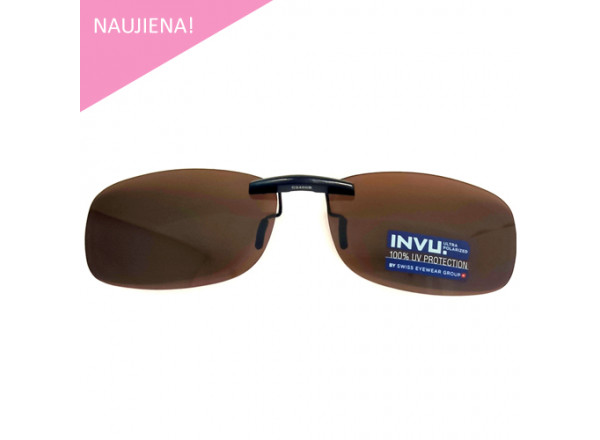Saulės klipsai akiniams INVU C2400B
