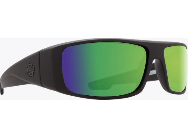Saulės akiniai SPY LOGAN matte black/bronze/green