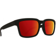 Saulės akiniai SPY HELM2 matte black/gray green/red