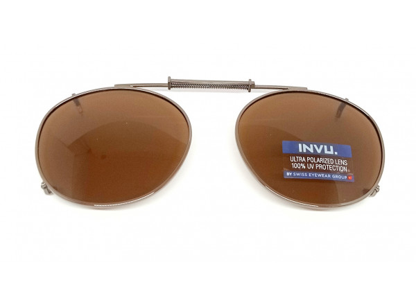 Saulės klipsai akiniams INVU C3102B