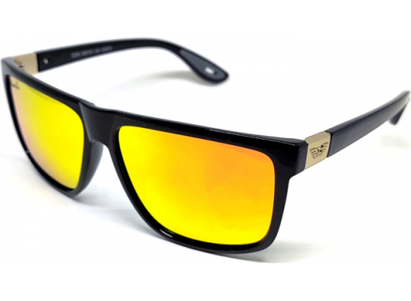Saulės akiniai CAMILLA C204 black/orange