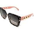 Saulės akiniai PRIUS PRW V215 pink leopard