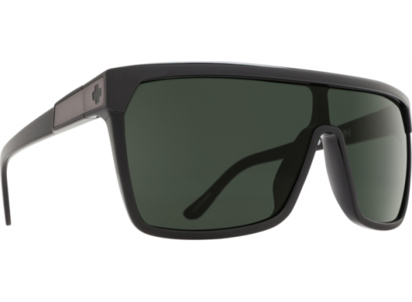 Saulės akiniai SPY FLYNN black matte black/gray green