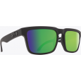 Saulės akiniai SPY HELM black/bronze/green