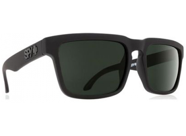 Saulės akiniai SPY HELM soft matte black/gray green