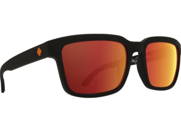 Saulės akiniai SPY HELM2 matte black/gray green/orange spectra