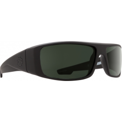 Saulės akiniai SPY LOGAN soft matte black/happy gray green polar