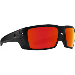 Saulės akiniai SPY REBAR ANSI matte black/bronze red spectra