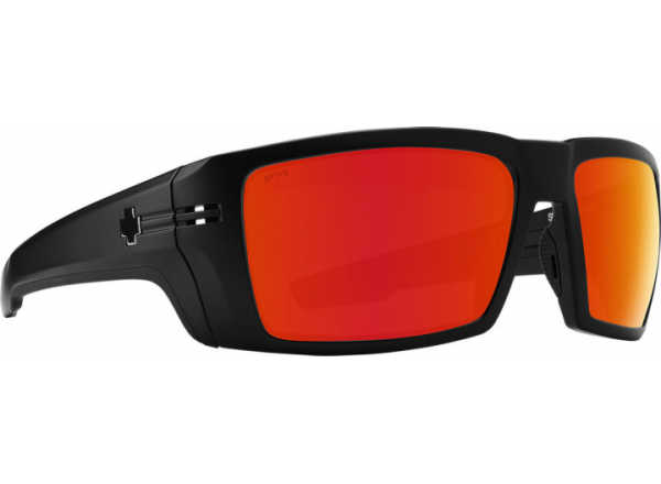 Saulės akiniai SPY REBAR ANSI matte black/bronze red spectra